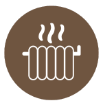 Icono cafe de Calefaccion