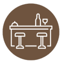 Icono Cafe de wine-bar